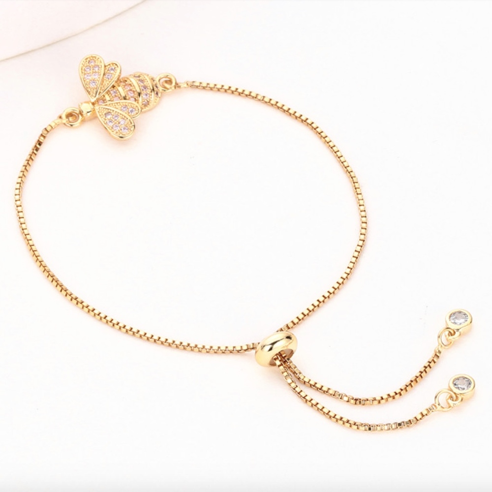 Crystal Bumble Bee Bracelet - Picture 12 of 16